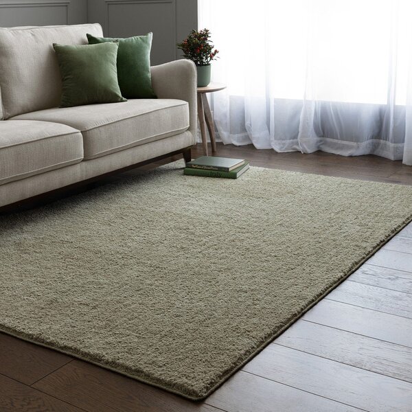 Zeleni periv tepih 80x150 cm Super Snug – Asiatic Carpets