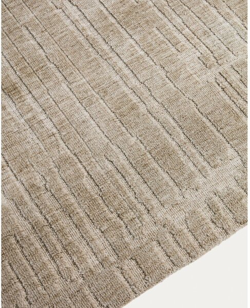 Zeleni ručno rađen tepih 200x300 cm Eriana – Kave Home