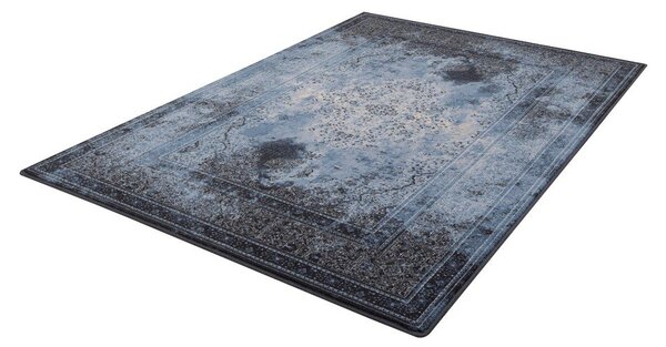 Plavi vunen tepih 100x180 cm Difida – Agnella