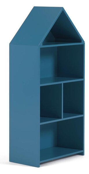 Plava dječja biblioteka Kave Home Celeste, 50 x 105 cm