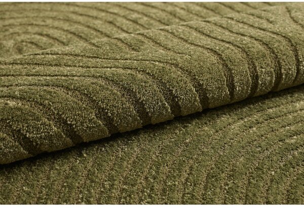Tamno zeleni tepih 120x170 cm Whirl – ESTE