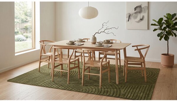 Tamno zeleni tepih 120x170 cm Whirl – ESTE