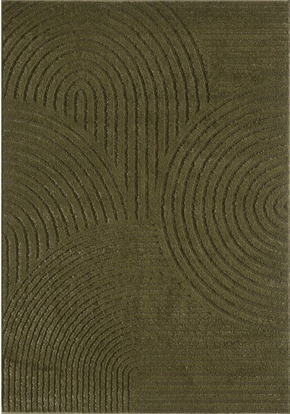Tamno zeleni tepih 120x170 cm Whirl – ESTE