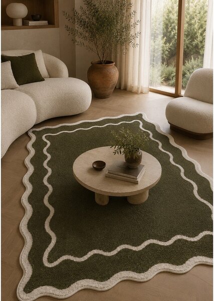 Tamno zeleni tepih 120x170 cm Dolce – ESTE