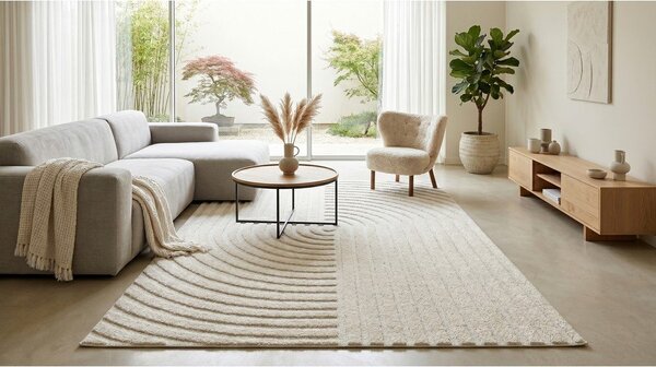Krem tepih 120x170 cm Serenity – ESTE