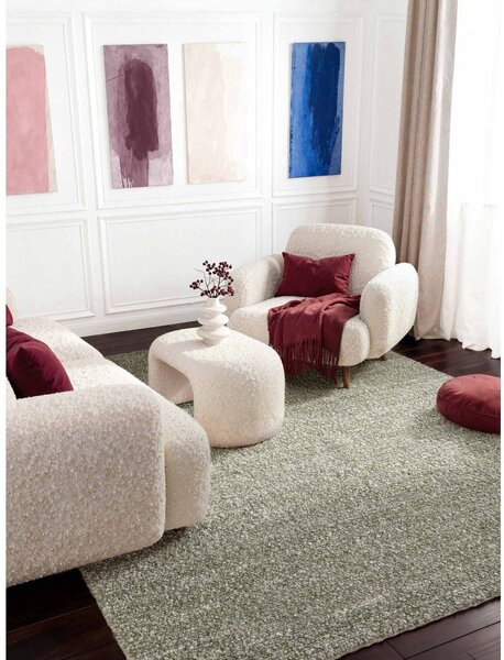 Svijetlo zeleni ručno rađen tepih 120x170 cm Notting Hill Portobello – Ted Baker