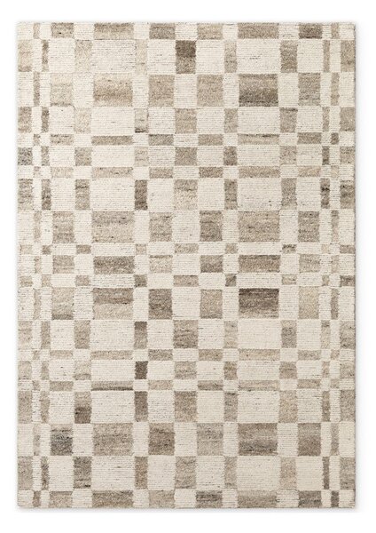 Krem ručno rađen vunen tepih 80x150 cm Boho 1.0 Structa – Vikosa