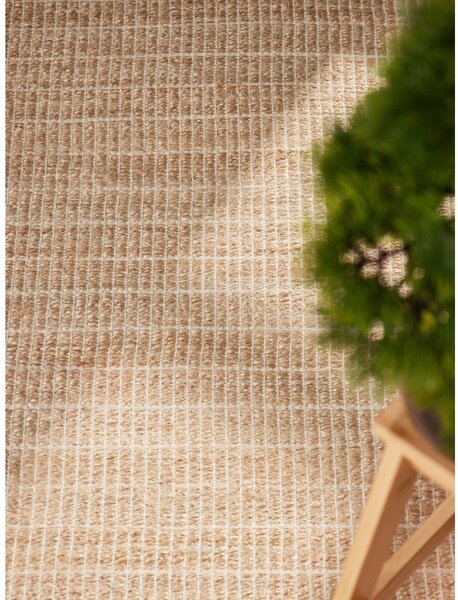 Obostrani/ručno rađen tepih od mješavine jute u prirodnoj boji 120x170 cm Birka – Villeroy&Boch