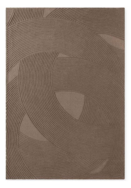 Smeđi vunen tepih 120x170 cm Kensington Victoria – Ted Baker