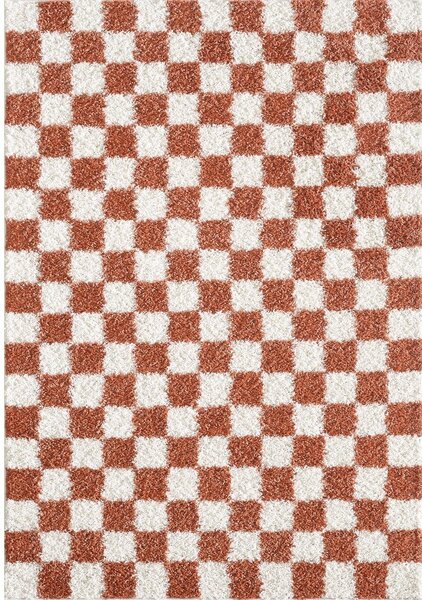 Krem/boje terakote tepih 120x170 cm Grida – ESTE