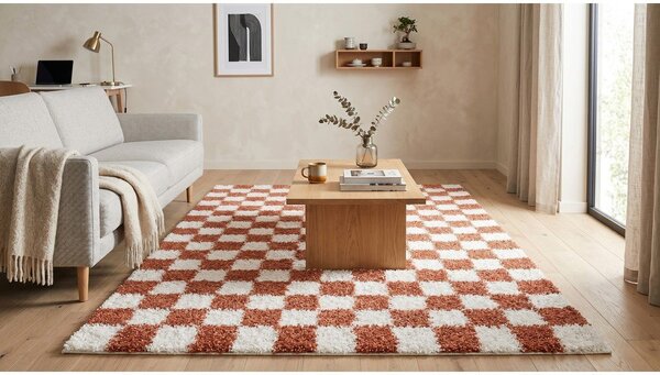 Krem/boje terakote tepih 120x170 cm Grida – ESTE