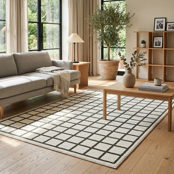Tamno zeleni/krem tepih 120x170 cm Picnic – ESTE