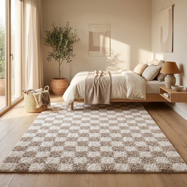 Bež/krem tepih 120x170 cm Grida – ESTE