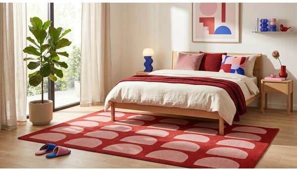 Crveni/ružičasti tepih 120x170 cm Pomegranate – ESTE
