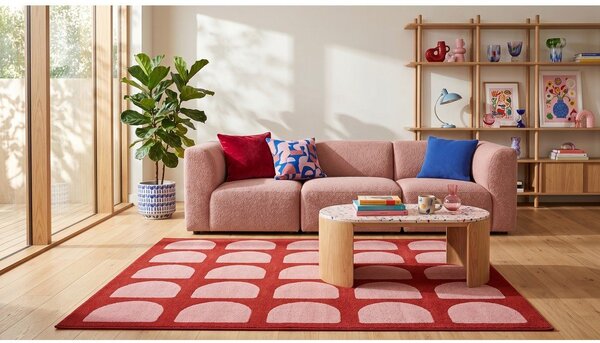 Crveni/ružičasti tepih 120x170 cm Pomegranate – ESTE