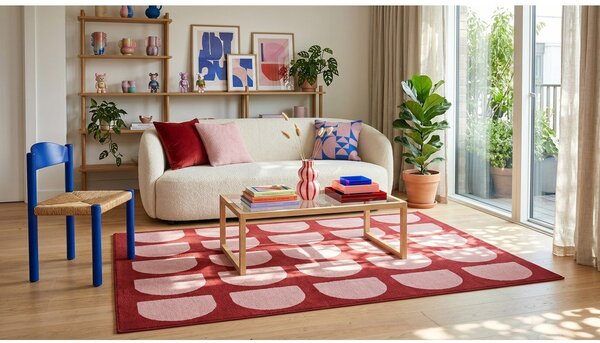 Crveni/ružičasti tepih 120x170 cm Pomegranate – ESTE