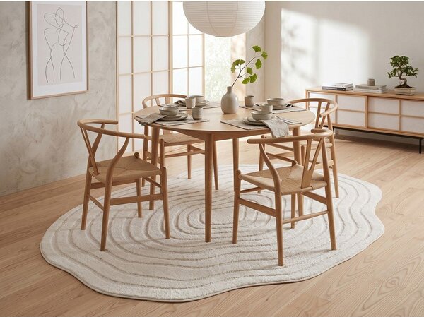Krem tepih 160x230 cm Pebble – ESTE
