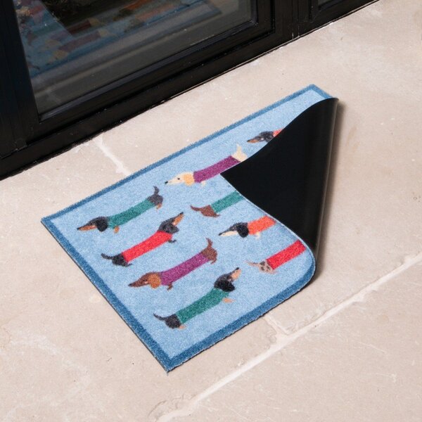 Tekstilni otirač 40x60 cm Dachshund – Artsy Doormats