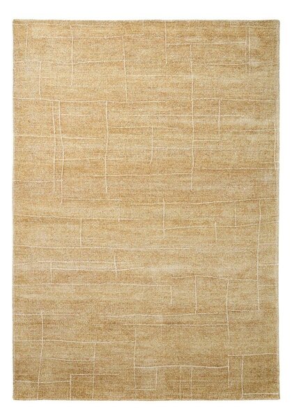 Senf žuti ručno rađen tepih 160x230 cm Eloda – Kave Home