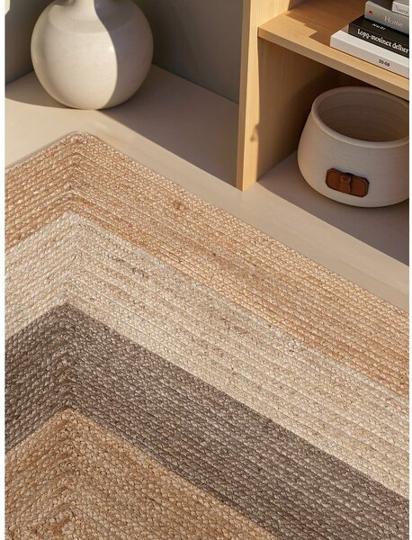 Obostrani/ručno rađen juten tepih 120x170 cm Juno – Hanse Home