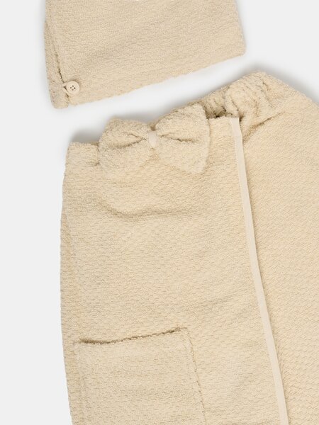 Sinsay - Pamučni set ručnika: turban i omotač za tijelo