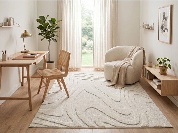 Krem tepih 120x170 cm Dune – ESTE