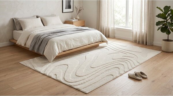 Krem tepih 120x170 cm Dune – ESTE