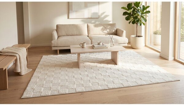 Krem tepih 120x170 cm Mosaic – ESTE