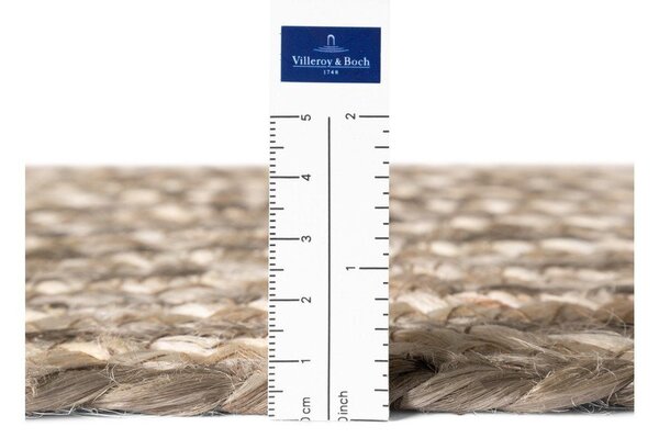 Obostrana/ručno rađena jutena staza u svijetloj prirodnoj boji/u tamnoj prirodnoj boji 80x200 cm Juno – Hanse Home