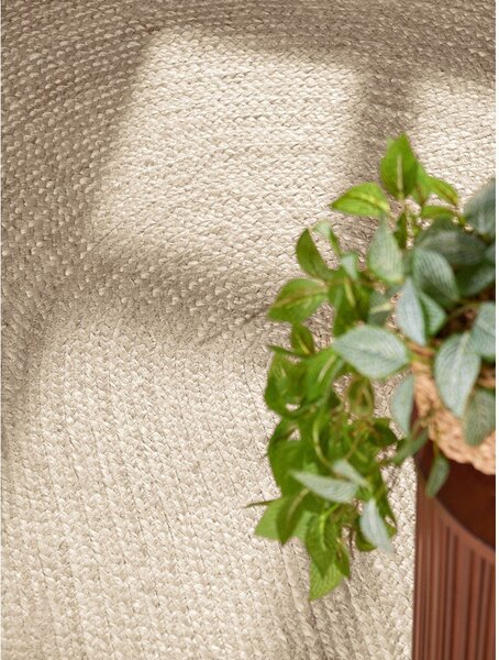 Krem obostrani/ručno rađen juten tepih 160x230 cm Braided – Hanse Home