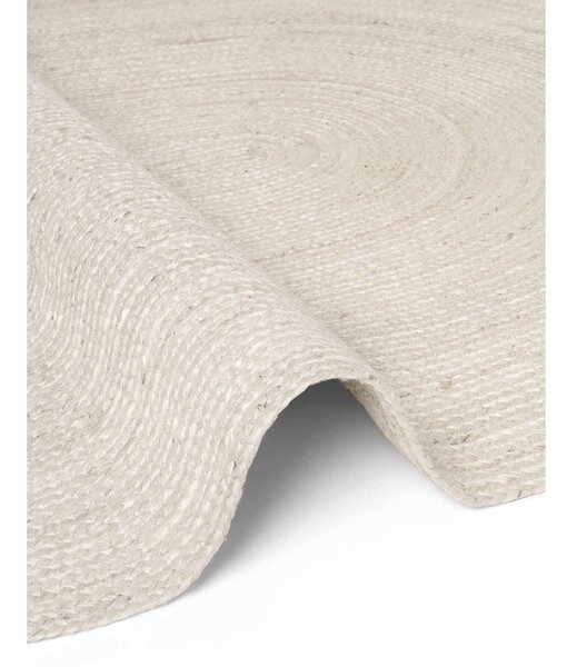 Krem obostrani/ručno rađen juten tepih 160x230 cm Braided – Hanse Home