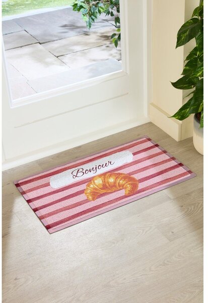 Otirač od PVC-a 40x70 cm Croissant Bonjour – Artsy Doormats