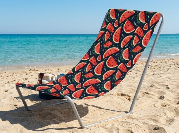 Sklopivi plažni ležaljka SAND MELON, šareni