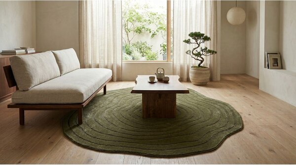 Tamno zeleni tepih 160x230 cm Pebble – ESTE