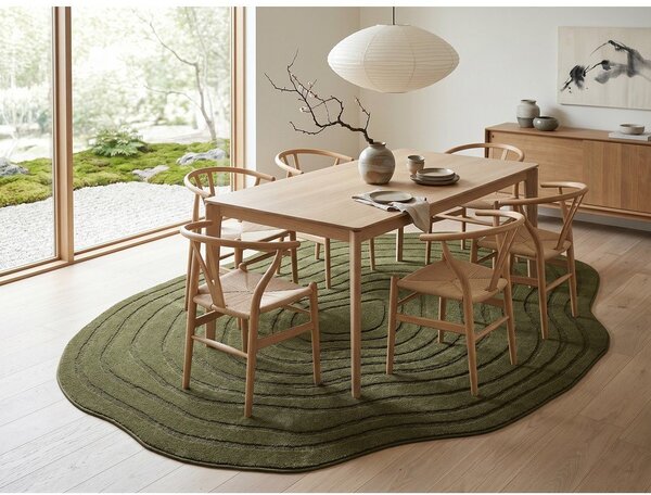 Tamno zeleni tepih 160x230 cm Pebble – ESTE