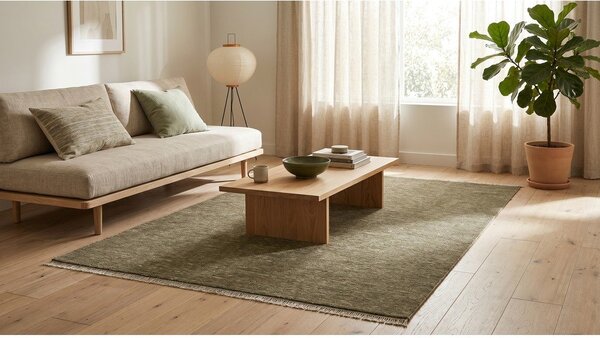 Tamno zeleni tepih 160x230 cm Puro – ESTE