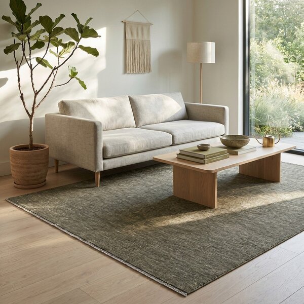 Tamno zeleni tepih 160x230 cm Puro – ESTE