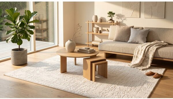 Krem tepih 120x170 cm Celeste – ESTE