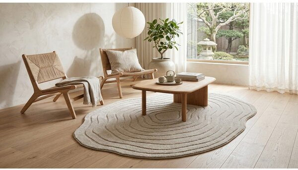 Bež tepih 160x230 cm Pebble – ESTE