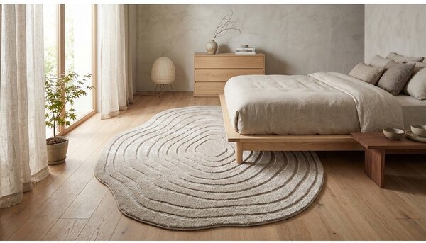 Bež tepih 160x230 cm Pebble – ESTE