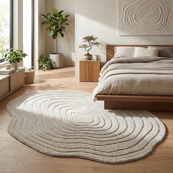 Bež tepih 160x230 cm Pebble – ESTE