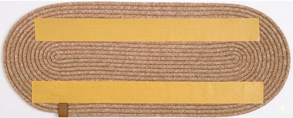 Set tepiha za stepenice 16 kom u prirodnoj boji 25x65 cm Milo – Vitaus