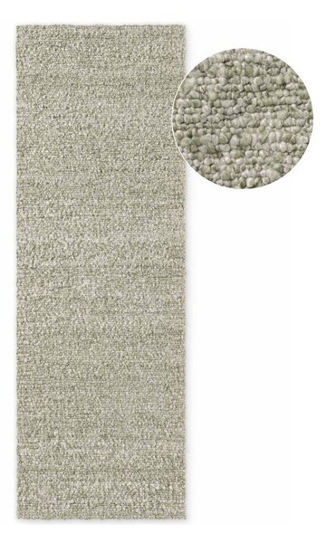 Svijetlo zelena ručno rađena staza 80x200 cm Notting Hill Portobello – Ted Baker