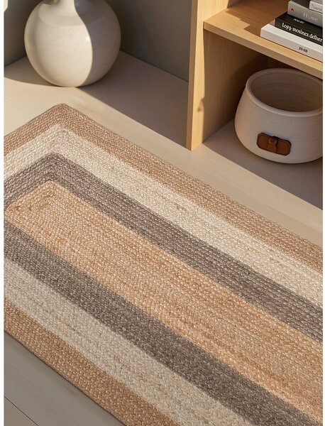Obostrana/ručno rađena jutena staza 80x200 cm Juno – Hanse Home