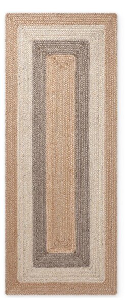 Obostrana/ručno rađena jutena staza 80x200 cm Juno – Hanse Home