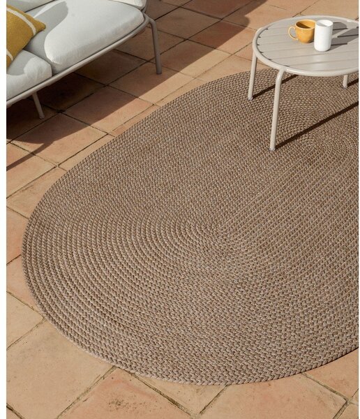Smeđi unutarnji i vanjski tepih 160x230 cm Despas – Kave Home