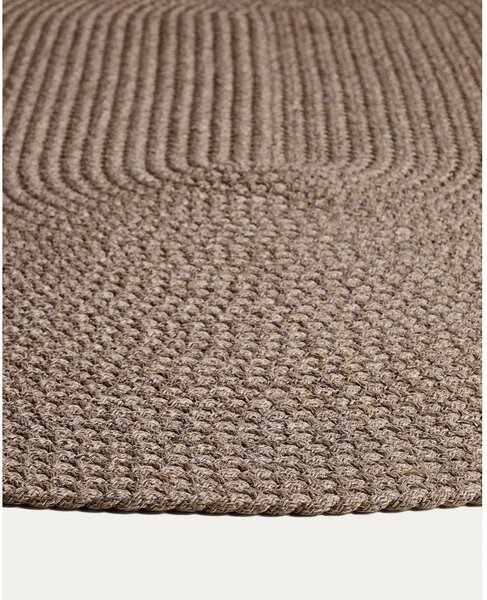 Smeđi unutarnji i vanjski tepih 160x230 cm Despas – Kave Home