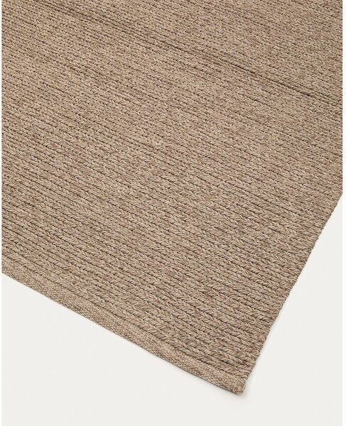Smeđe-sivi tepih 160x230 cm Galinda – Kave Home