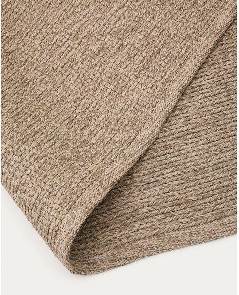 Smeđe-sivi tepih 160x230 cm Galinda – Kave Home