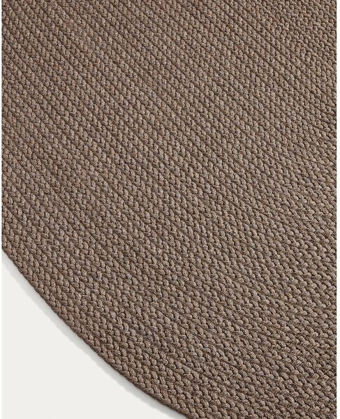 Smeđi unutarnji i vanjski tepih 160x230 cm Despas – Kave Home